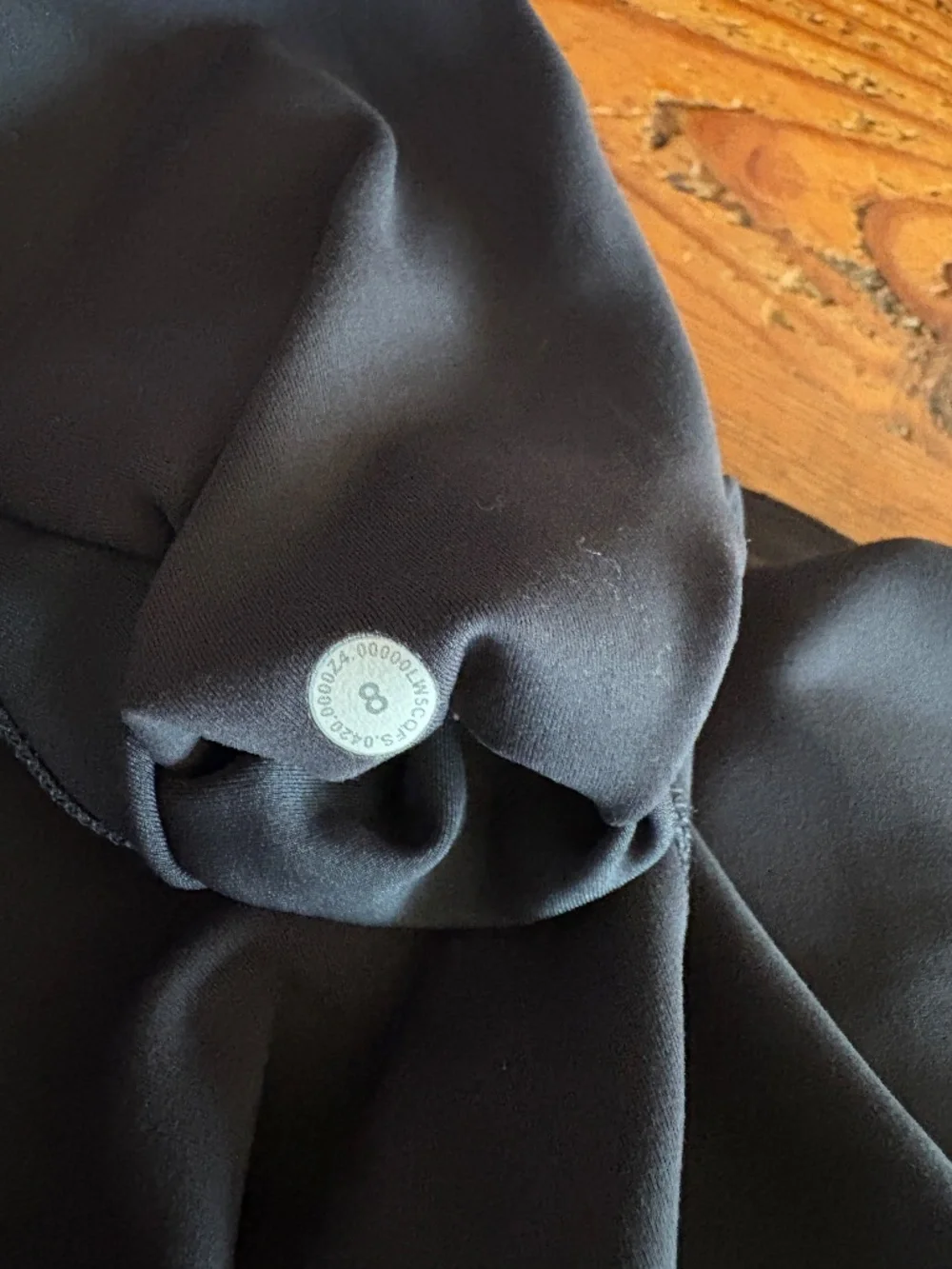 Lululemon Invigorate Leggings Black Size 8 Pockets